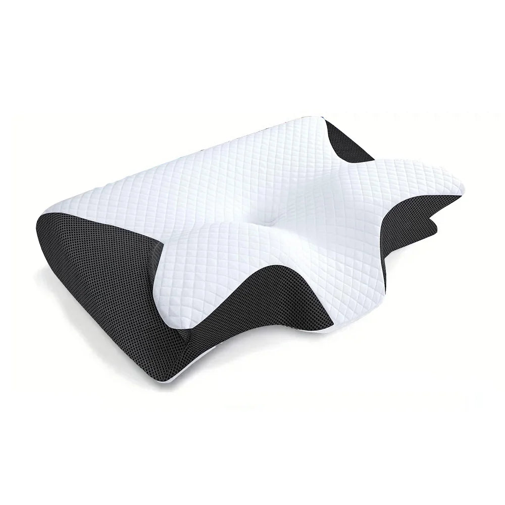 Butterfly Memory Foam Neck Pillow – Ergonomic Sleep Support