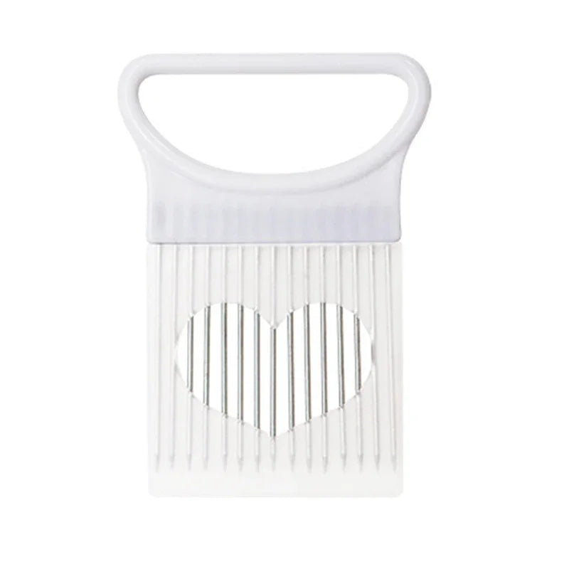 Onion Holder & Vegetable Slicing Tool – Tomato, Potato, Lemon Cutter with Stainless Steel Pins