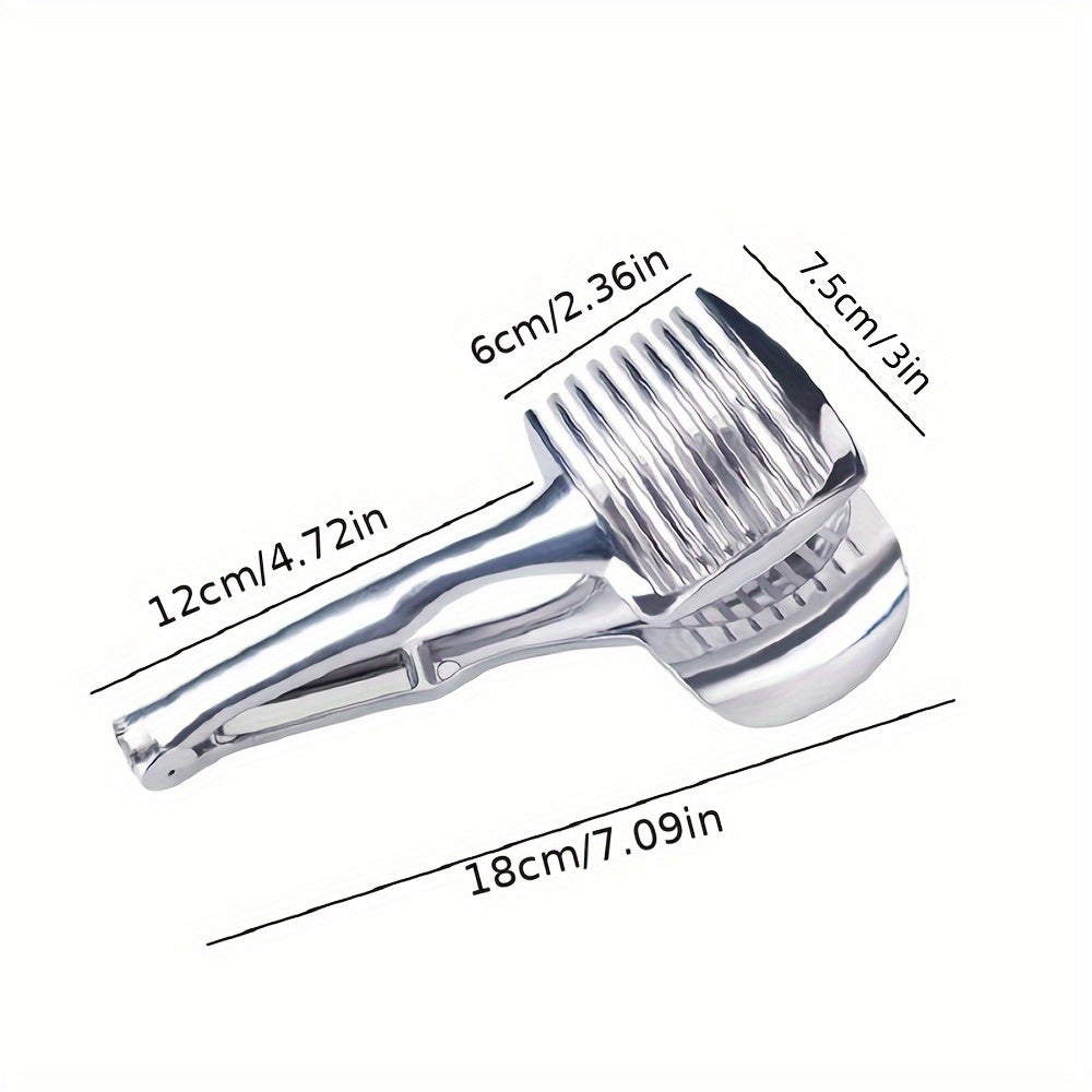 Heavy-Duty Manual Tomato & Lemon Slicer – Stainless Steel Kitchen Slicing Machine