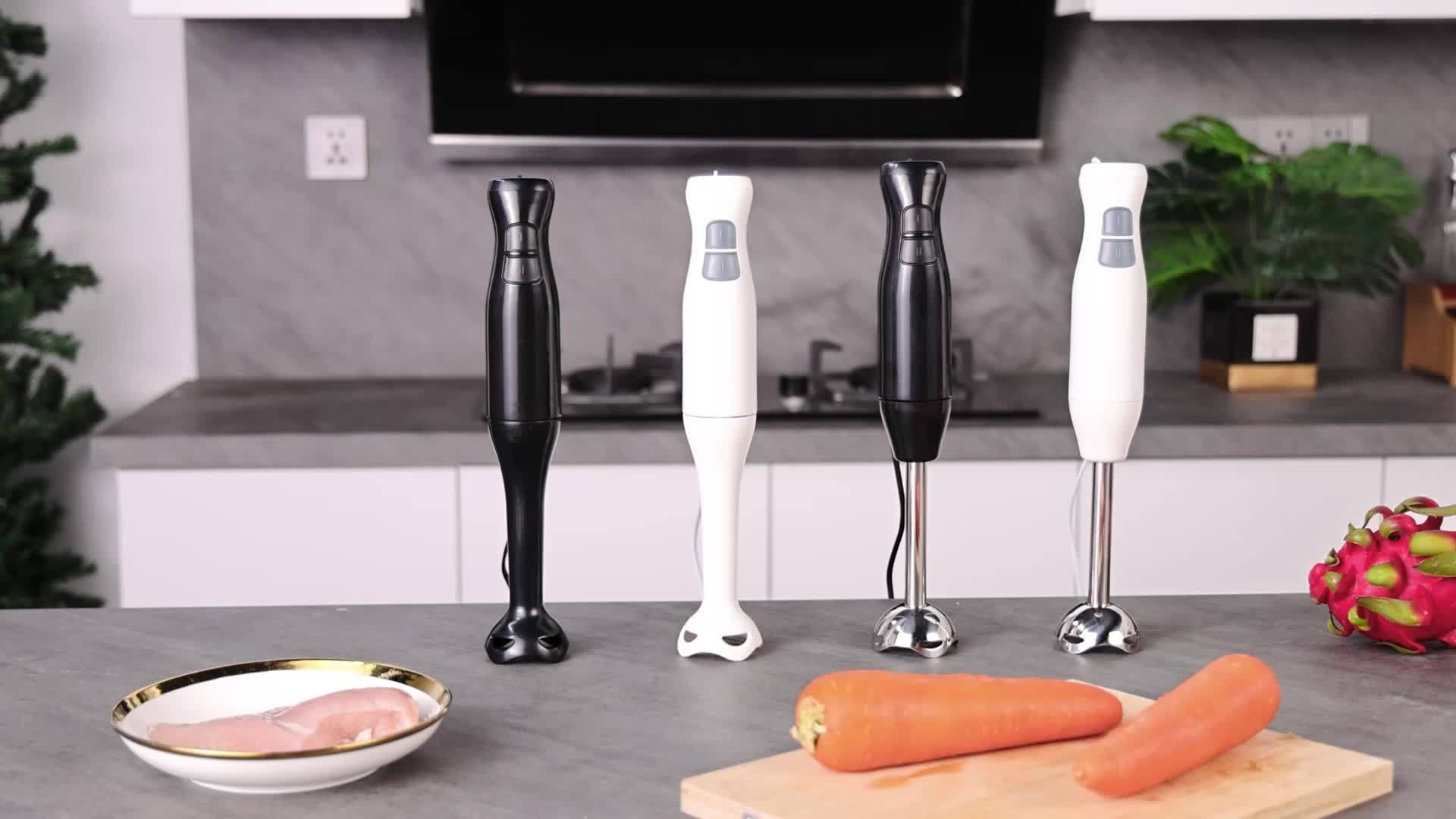 2-Speed Handheld Immersion Blender – Compact, Detachable & Versatile